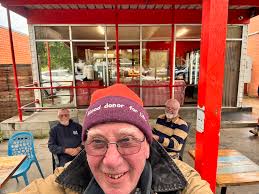 Three men supporting the Bruthen Bakery