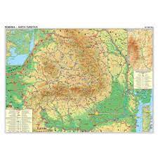 Pentru a va ajuta sa navigati, am intocmit o lista cu distantele rutiere intre principalele localitati din romania, europa, italia, germania sau spania. Harta De Perete Romania Turistica 100x70 Cm Sipci Plastic Emag Ro