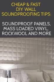 Soundproofing Walls Affordable Diy Tips Soundproofing Walls Sound Proofing Soundproofing Material