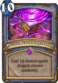 Maybe you would like to learn more about one of these? Puzzle Box Of Yogg Saron Hearthstone Top Decks