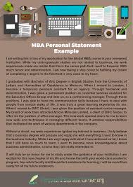 This Amazing Mba Personal Statement Example Will Show You What You Need To Write About See More Here Http Personal Statement Examples Personal Statement Mba
