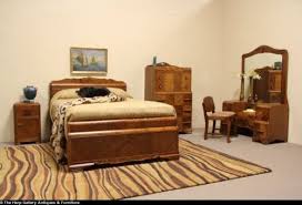 Maybe you would like to learn more about one of these? Art Deco 1935 Waterfall Full Size 4 Pc Bedroom Set Art Deco Bedroom Furniture Waterfall Furniture Art Deco Bedroom