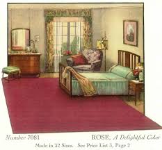1930 S Bedroom Love The Rug 1930s Home Decor Bedroom Vintage Discount Bedroom Furniture