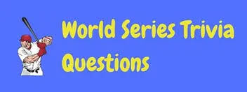 Mlb challenge this category is for trivia questions and answers related to mlb difficult, as asked by users of funtrivia.com. 20 Fun Free Baseball World Series Trivia Questions Answers