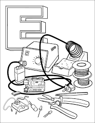 Drains the color from your picture and turns it into a coloring book page. Ladyada S E Is For Electronics Colouring Book Sweet Idea Adafruit Com Coloring Books Coloring Pages Zoo Coloring Pages