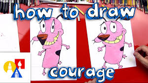 (c for courage the cowardly dog) i'm a third of the way through this project now and would just like. How To Draw Courage The Cowardly Dog Youtube