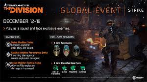 Below you can find such assassin's creed set, firefighter and many more. Tom Clancy S The Division Global Event 3 Strike Is Coming Steam News
