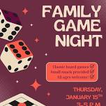 East Hickman Public Library Family Game Night