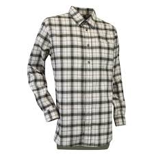 Chemise Long Pan Vosges Point Vert Est