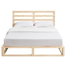 Living this single bed has a trundle, and there is another queen bed up here too. Industrial Coastal Pallet Bed Frame Bed Base Double Bunnings Australia
