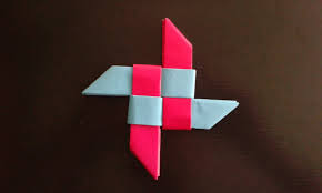 How To Make A Ninja Star Out Of Paper Step By Step Easy Pin On Origami Tutorials 3