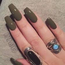Medium Length Acrylic Black Coffin Nails Designs Acrylic Nails With Simple Designs On Medium Length Coffin Shaped Google Search Beautiful Nails Magic Nails Hair And Nails