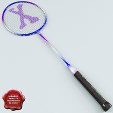 Badminton Racket V2 3d Model Ad Racket Badminton Model Badminton Racket Badminton Rackets