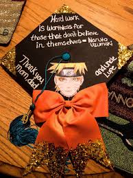 Naruto Grad Cap In 2020 Diy Graduation Cap Graduation Cap Designs Graduation Cap Decoration