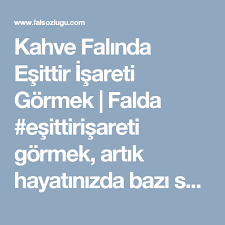 Kahve Falinda Esittir Isareti Gormek Kahve Fali Isaretler Kahve Manevi