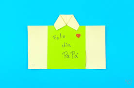 Aquí encontrarás muchas maneras de desearles lo mejor en el. Tarjeta Dia Del Padre Idea Camisa Partypop Diy