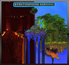 Stratosphere Survival Island Based Minecraft Adventure Survival Map Download Adventure Survival Island Survival Minecraft