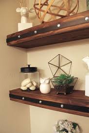 27 Bright Diy Floating Shelf Ideas To Maximize Your Space Floating Shelves Diy Floating Shelves Kitchen Diy Hanging Shelves