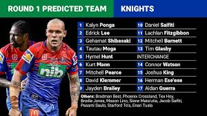 Canterbury bulldogs game and give you our free tips and bets. Newcastle Knights 2020 Round 1 Predicted Team Nrl