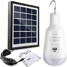 Moresky Led Camping Light Bulb Solar Panel And Usb Rechargeable Portable Outdoor Solar Energy Lam Solar Power House Solar Powered Lights Solar Powered Fountain