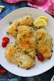 Place on cooking sheet sprayed with cooking spray. Crispy Herbed Panko Chicken Mae S Menu