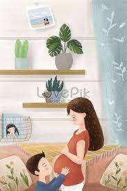 Gambar kartun suami istri hamil selamat datang teman. Tema Ibu Dan Kanak Kanak Wanita Hamil Ibu Keluarga Gaya Ditarik Gambar Unduh Gratis Imej 630014313 Format Jpg My Lovepik Com