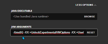 Overview of some basic jvm arguments and how they can be used to maximize the resources on your pc for playing minecraft. How To Allocate More Memory To Your Minecraft Client Knowledgebase Shockbyte