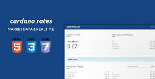 When the price hits the target price, an alert will be sent to you via browser notification. Cardano Rates Historical Market Data 163 Currencies In Realtime By Robertyentz