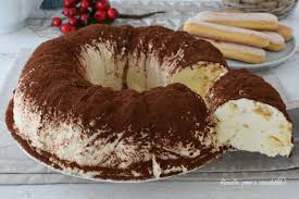 La Ciambella Tiramisu Senza Cottura E Semplice Senza Uova Crude Perfetta Per Le Feste E Si Conserva Perfettamente In Ricette Dolci Dolci Senza Cottura Ricette