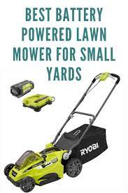 There are two keys to consider with how long your lawn mower runs. Best Battery Powered Lawn Mower For Small Yards The All Electric Lawn