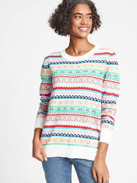 Gap Multicolor Women S Sweater With Colourful Motives Women S Sweatshirts Sweaters Differenta Com
