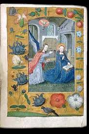 leaves of gold gallery flp lewis e108 f 34v book of hours medieval art ancient books