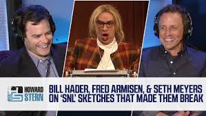 Bill Hader, Fred Armisen, and Seth Meyers