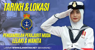 This is 080318_temuduga terbuka sl1m_maeps by umw corporation sdn bhd on vimeo, the home for high quality videos and the people who love them. Tentera Laut Diraja Malaysia Tldm Lelaki Wanita 16 Oktober 2018 Hingga 15 Januari 2019 Jawatan Kosong 2020