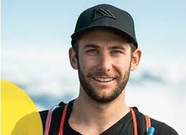 Gysing på nya äventyr svindlande löpning i schweiz