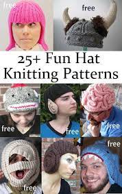 Fun Hat Knitting Patterns Jpg 378 600 Pixels Knitted Hats Hat Knitting Patterns Crochet Hats