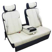 Dunwell dual power reclining sofa. Luxury Electric Reclining Leather 3 Seater Car Seat Sofa For Mpv Third Row Seats Upgraded To Electric Sofa Bed Aliexpress