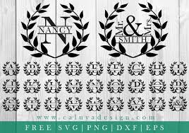 There are 9958 monogram initial svg for sale on etsy, and they cost $3.18 on average. Free Svg Png Link Wreath Split Monogram Cut Files Svg Etsy