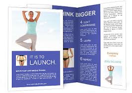 Maybe you would like to learn more about one of these? Yoga Asana Brochure Template Design Id 0000004349 Smiletemplates Com