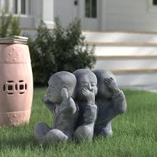 Maybe you would like to learn more about one of these? Buddhas Concrete Statues Sculptures You Ll Love In 2021 Wayfair