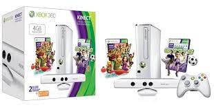 Microsoft Ships All White Xbox 360 Bundle Comes With Kinect And Two Games For 299 Kinect Xbox 360 System Xbox Kinect