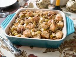 Roasted Chestnut And Apple Dressing Recipe Trisha Yearwood Recipes Best Thanksgiving Recipes Food Network Recipes