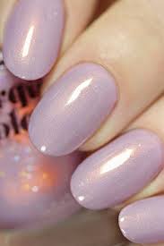 Matte nail paints give your nails a perfectly manicured look. Lavender Lilac Shimmer Nail Polish Cirque Colors Fata Morgana