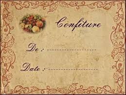 Etiquettes Pour Pots De Confiture Et Gelee Mimicroque Etiquettes De Pot Etiquette Confiture Etiquettes Confitures Gratuites