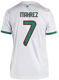 Born 21 februar 1991) is a perfaisional fitbawer that plays as a weenger for premier league club manchester city an the algerian naitional team. K S Sports Maillot Enfant Riyad Mahrez Equipe De Algerie 2 Etoiles Domicile 2019 2020 Blanc 16 Amazon Fr Sports Et Loisirs