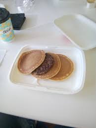 Pancakes With Burgers At Mcdonalds R Onejob