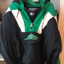 Starter Jackets Coats New York Jets Starter Jacket Size L Poshmark