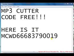 Mp3 Cutter Activation Code Youtube