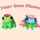 Paint Your Own Flower Frog