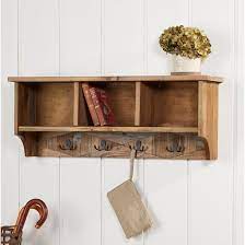 The screws that came with my coat hooks were just a teensy bit too long and protruded out the back of the wood just a bit. Birch Lane Faucett Natural Wood Wall Mounted Coat Rack Reviews Wayfair